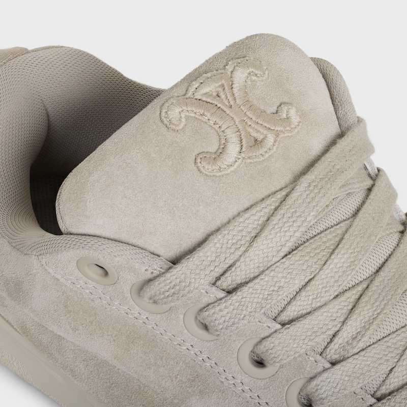 celine huntington - low top sneakers in suede calfskin and mesh