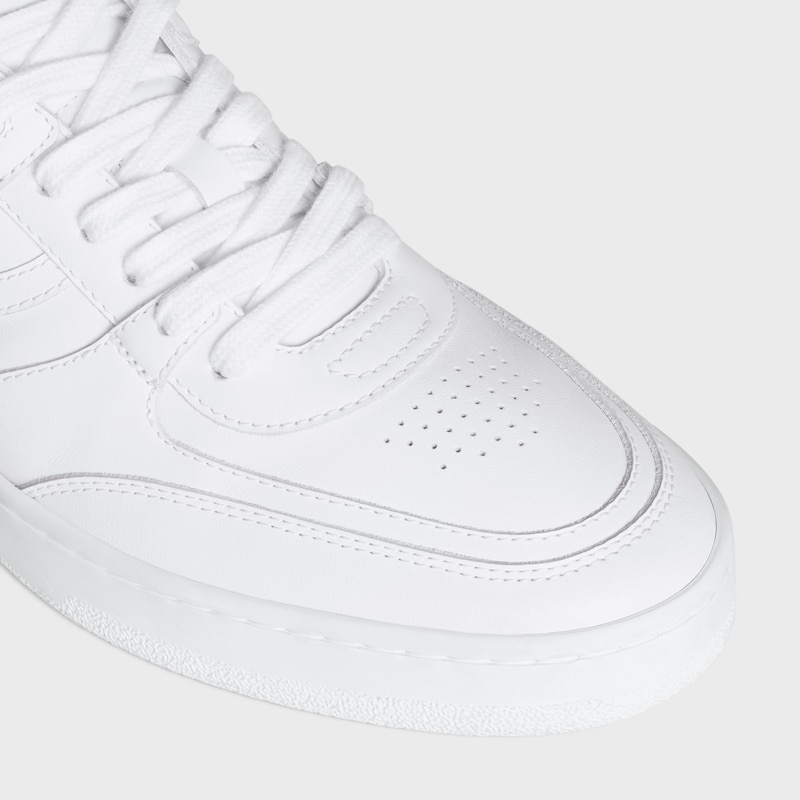 celine trainer - ct-11 low lace-up sneaker in calfskin
