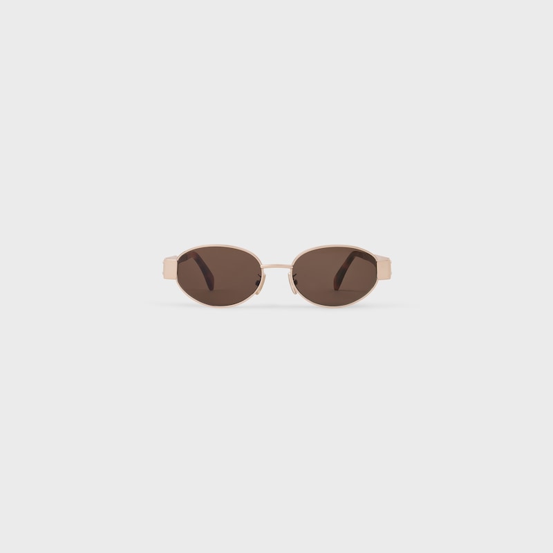 triomphe metal 01 sunglasses in metal