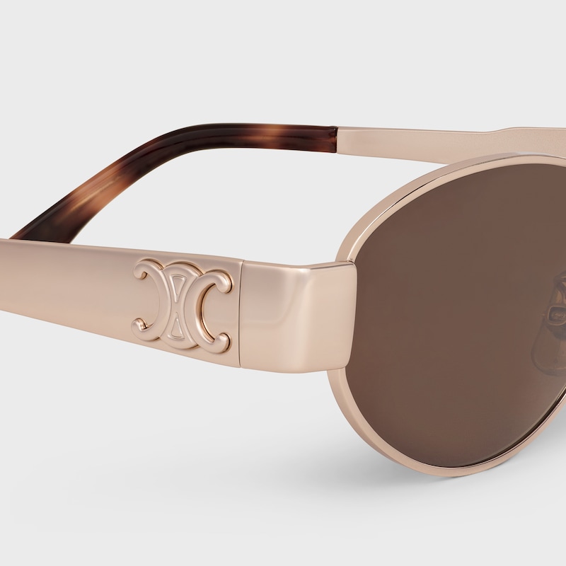 triomphe metal 01 sunglasses in metal