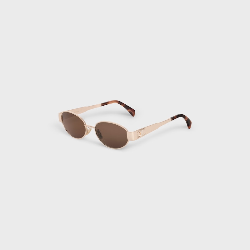 triomphe metal 01 sunglasses in metal