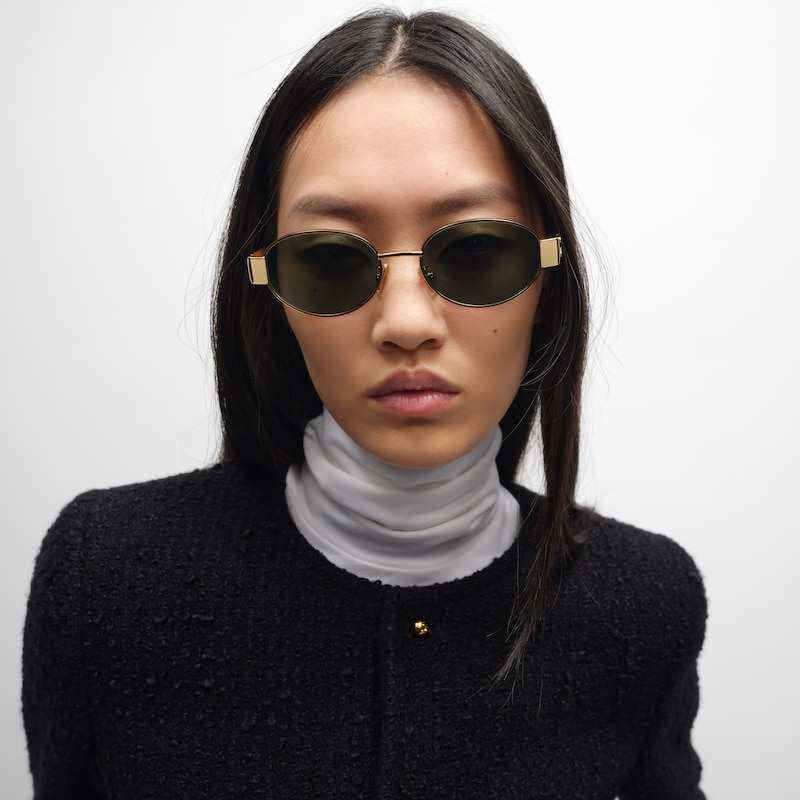 triomphe metal 01 sunglasses in metal