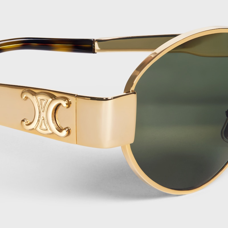 triomphe metal 01 sunglasses in metal