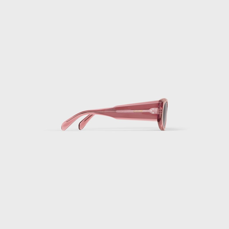 rectangular s329 sunglasses in acetate
