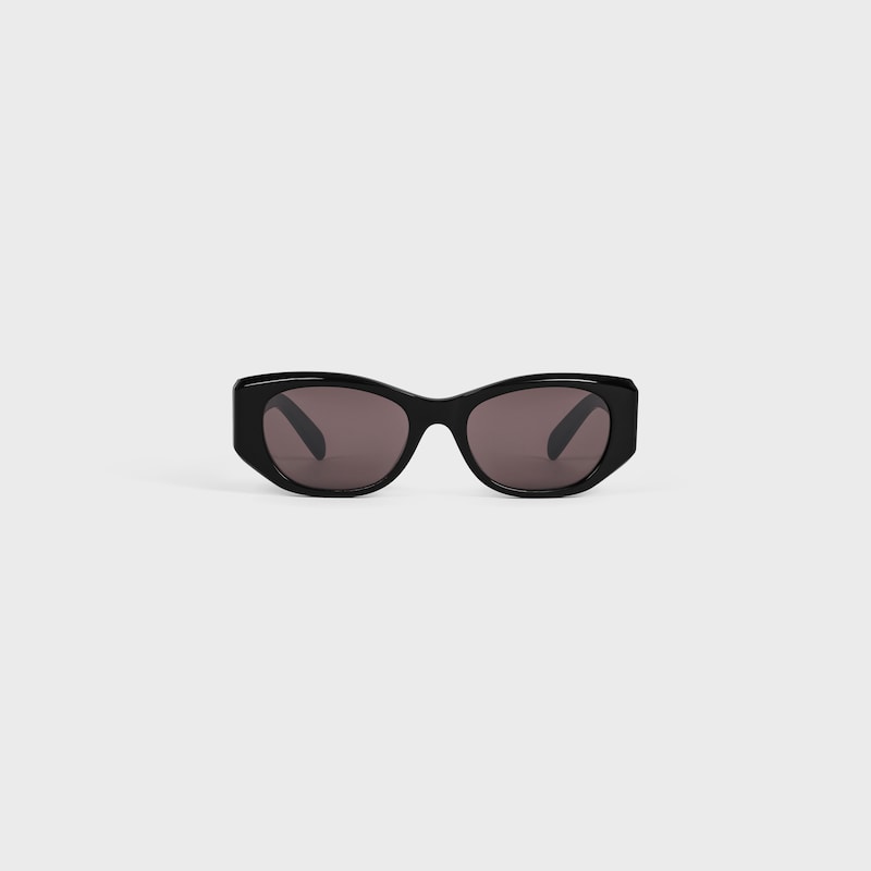 rectangular s329 sunglasses in acetate