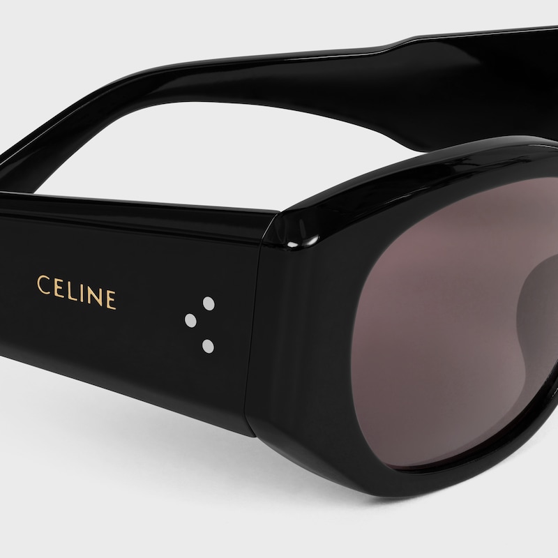 rectangular s329 sunglasses in acetate
