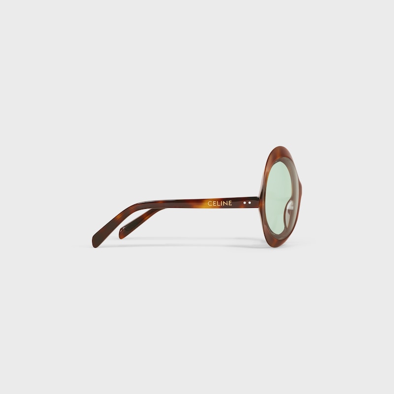 disc sunglasses in acetate