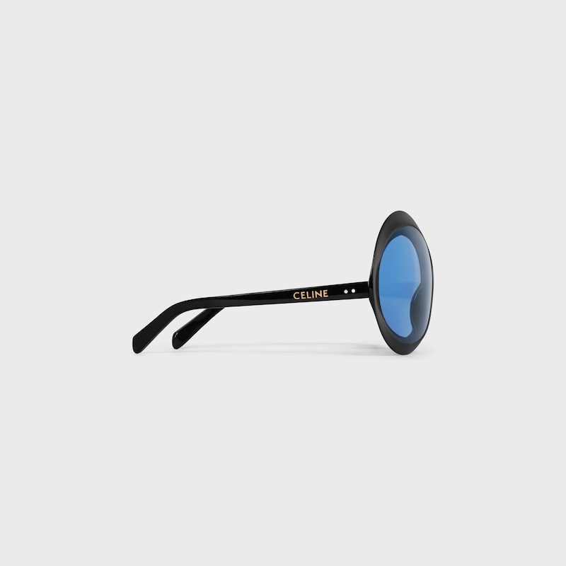 disc sunglasses in acetate