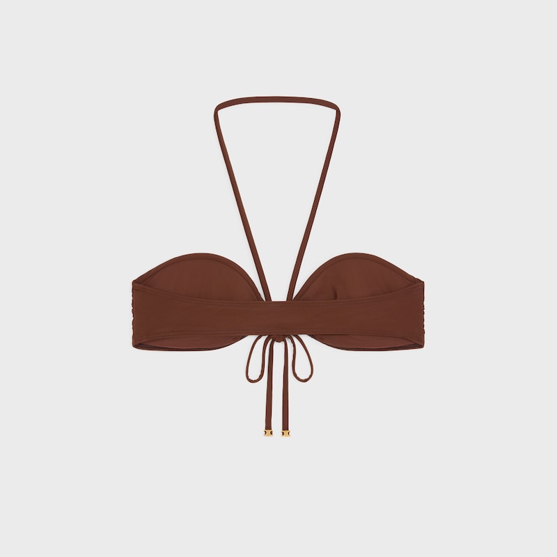 triomphe balconette top in matte jersey