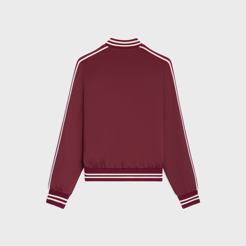 teddy tracksuit jacket in double face jersey