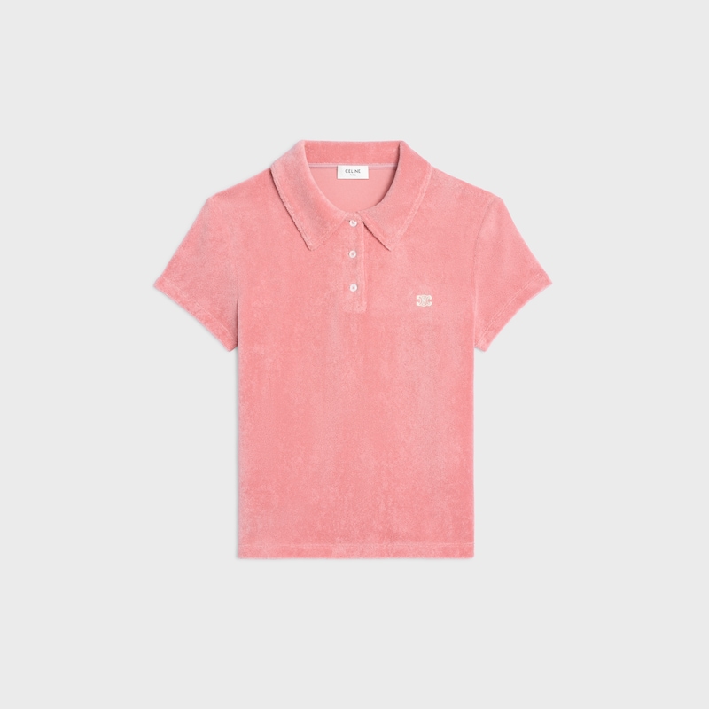 triomphe polo in terry cotton