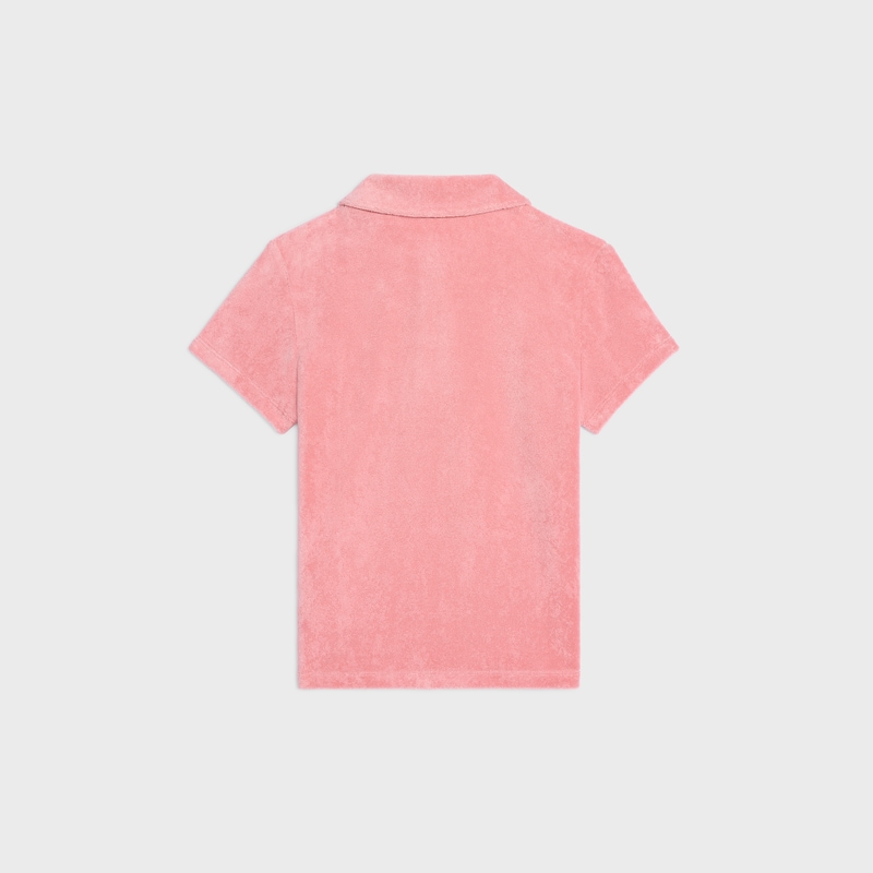 triomphe polo in terry cotton