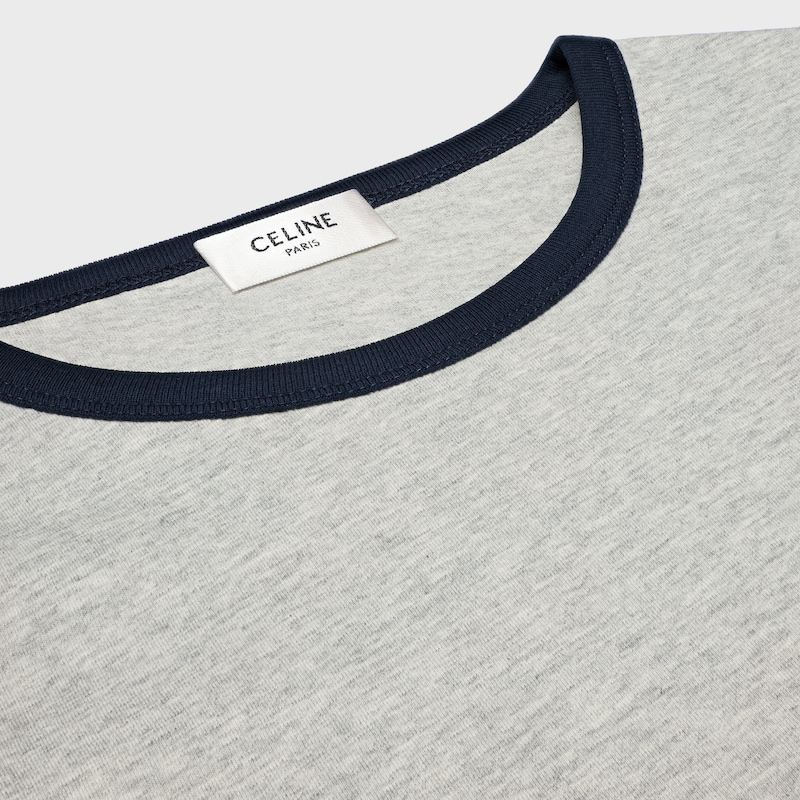 70s blason t-shirt in cotton jersey