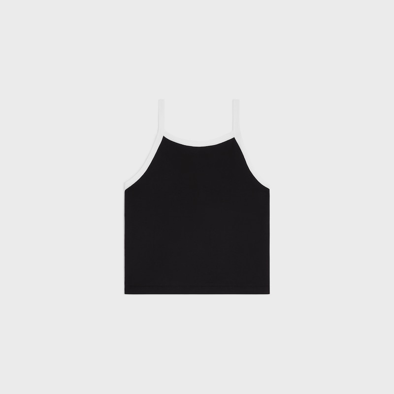 celine tank top in cotton jersey