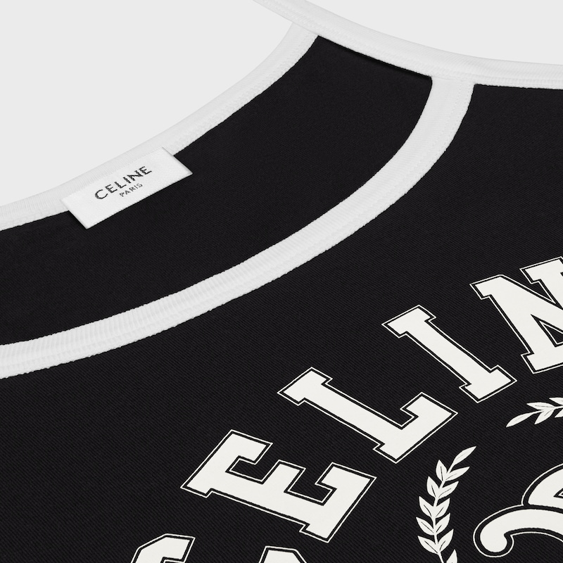 celine tank top in cotton jersey