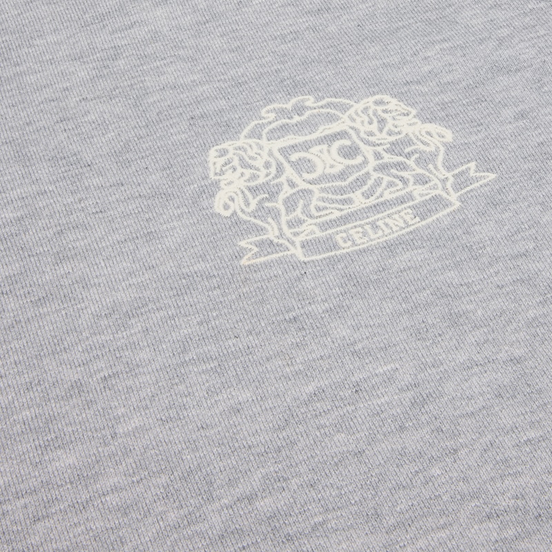 blason sweatshirt in cashmere cotton