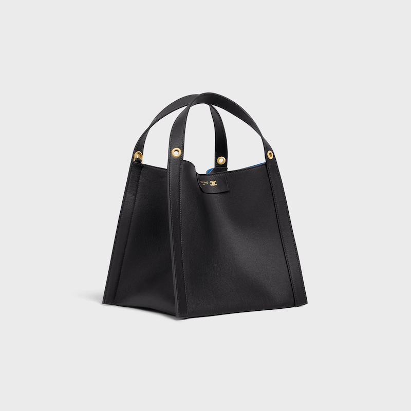small cubo bag in supple calfskin