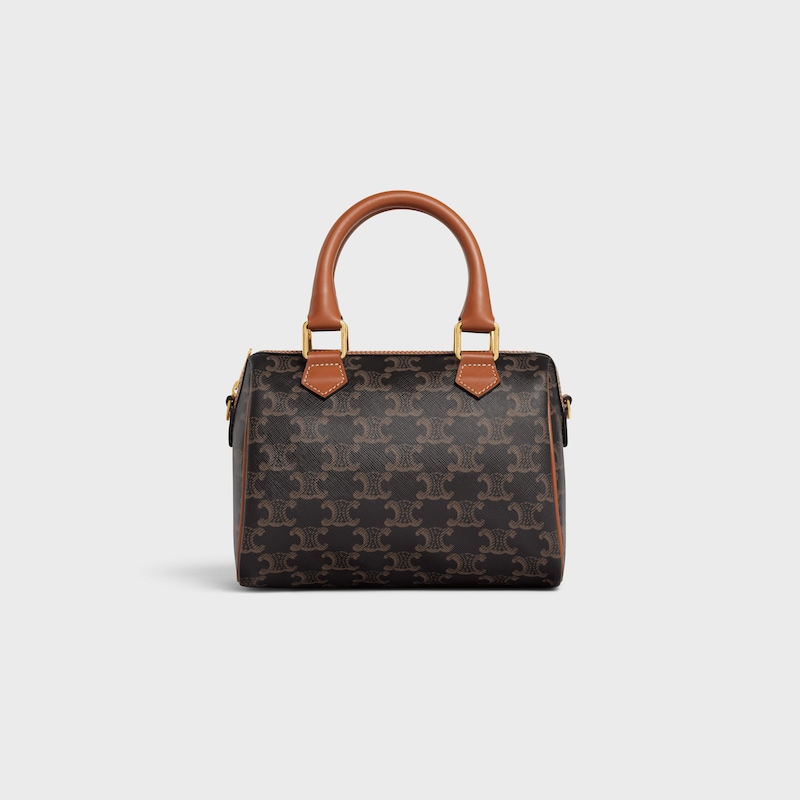 small boston in triomphe canvas and calfskin