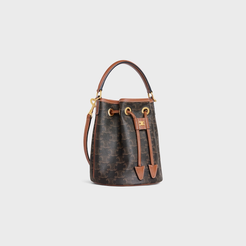 teen clara bag in triomphe canvas and calfskin