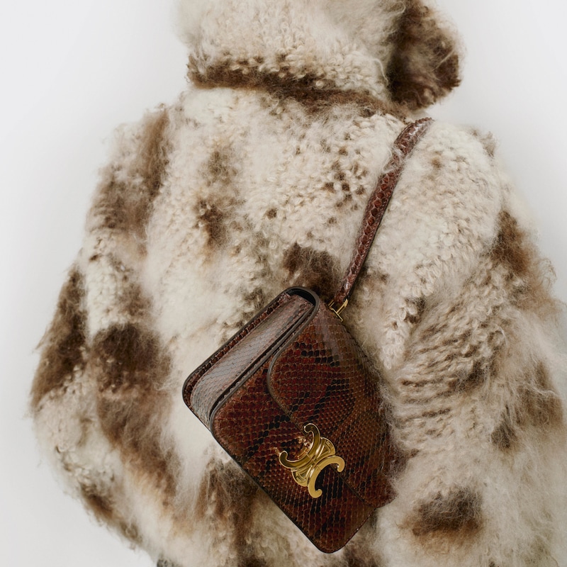 teen garance bag in python