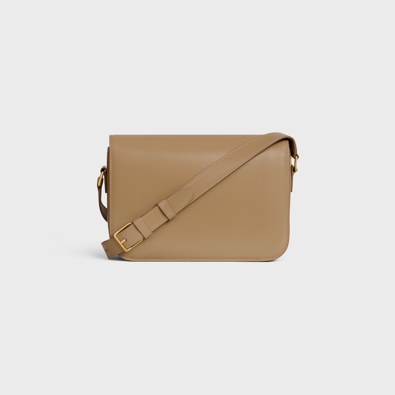 classique triomphe bag in shiny calfskin