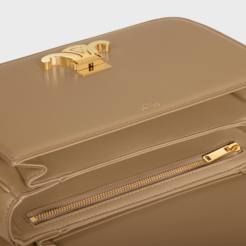 classique triomphe bag in shiny calfskin