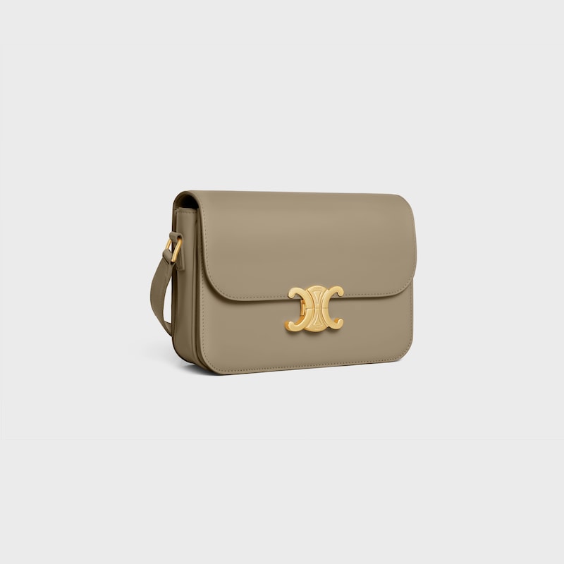 classique triomphe bag in shiny calfskin