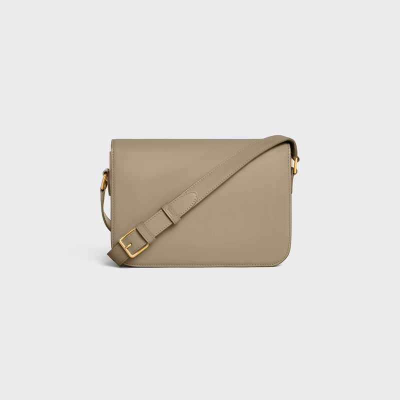 classique triomphe bag in shiny calfskin