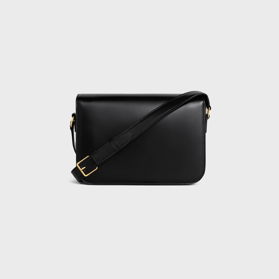 classique triomphe bag in shiny calfskin