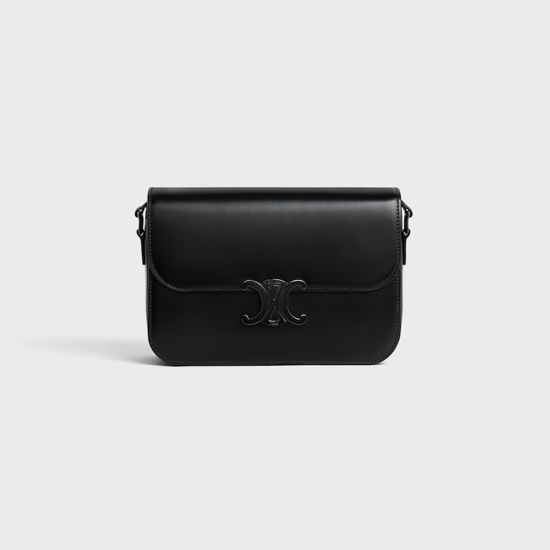 classique triomphe bag in shiny calfskin