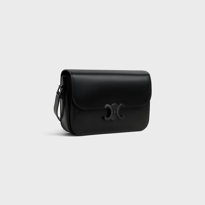 classique triomphe bag in shiny calfskin