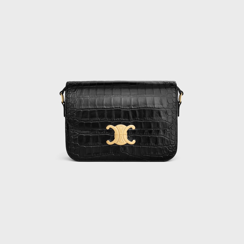 classique triomphe bag in niloticus crocodile