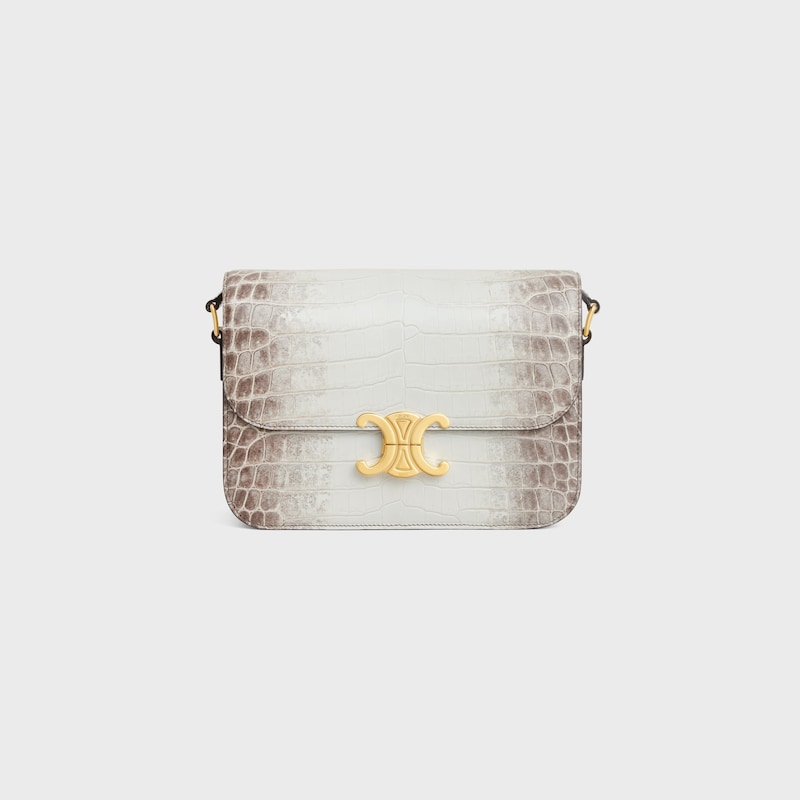 classique triomphe bag in niloticus crocodile