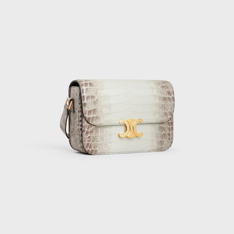 classique triomphe bag in niloticus crocodile
