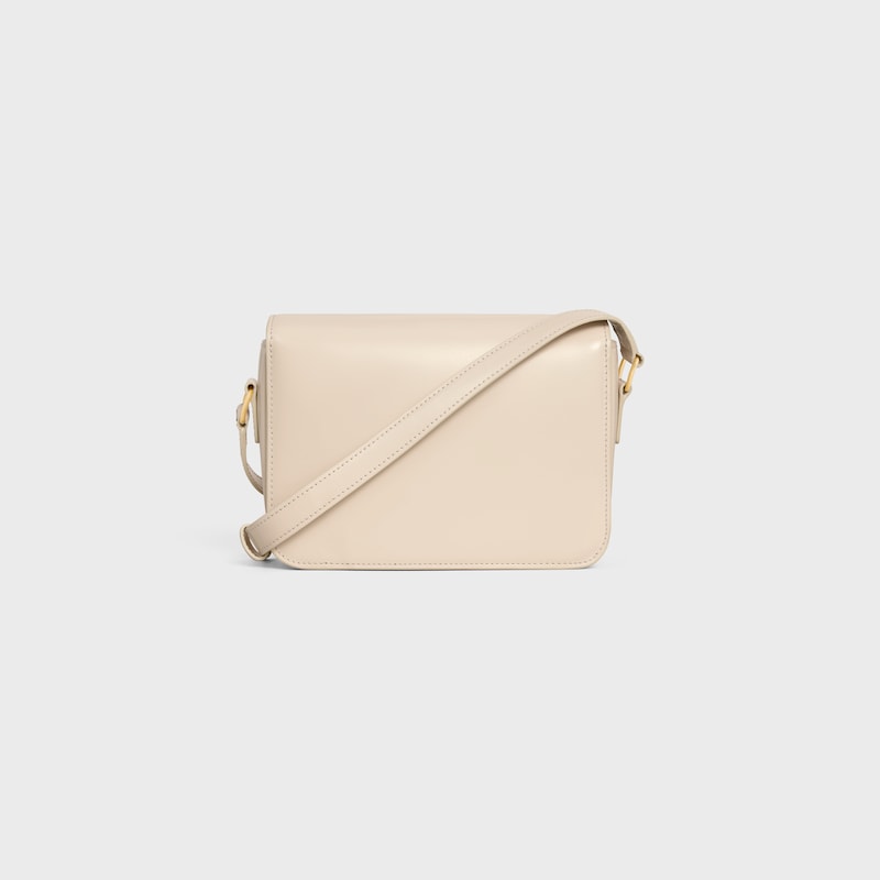 teen triomphe bag in shiny calfskin
