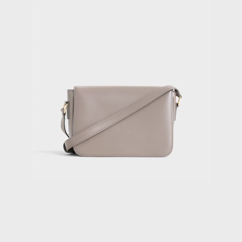 teen triomphe bag in shiny calfskin
