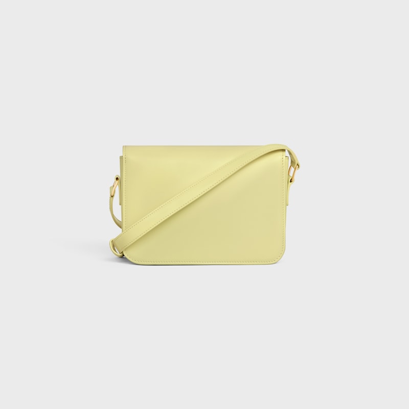 teen triomphe bag in shiny calfskin