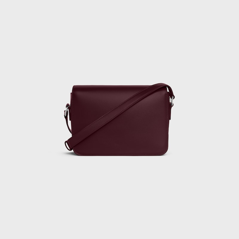 teen triomphe bag in shiny calfskin