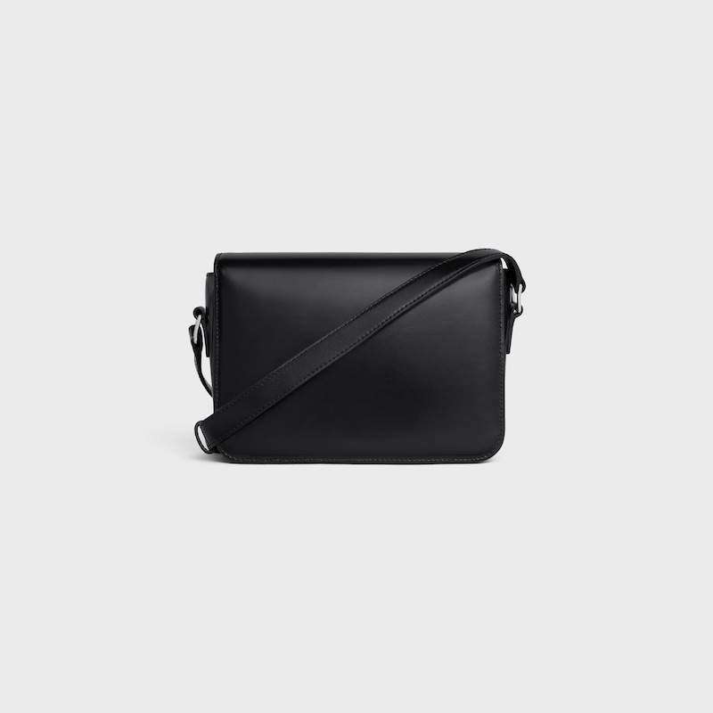 teen triomphe bag in shiny calfskin