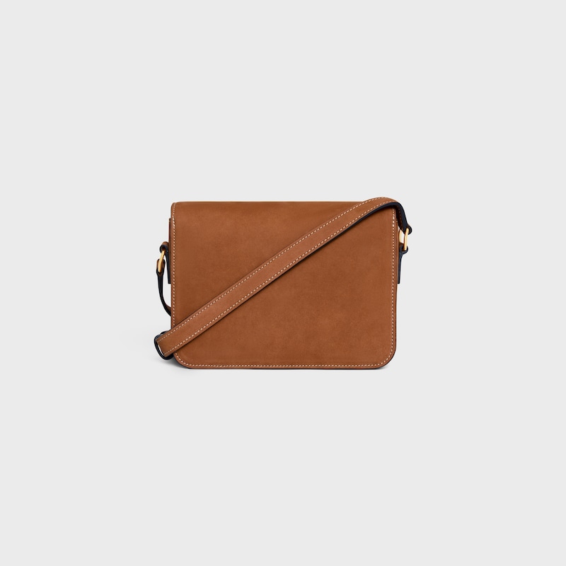 teen triomphe bag in nubuck calfskin
