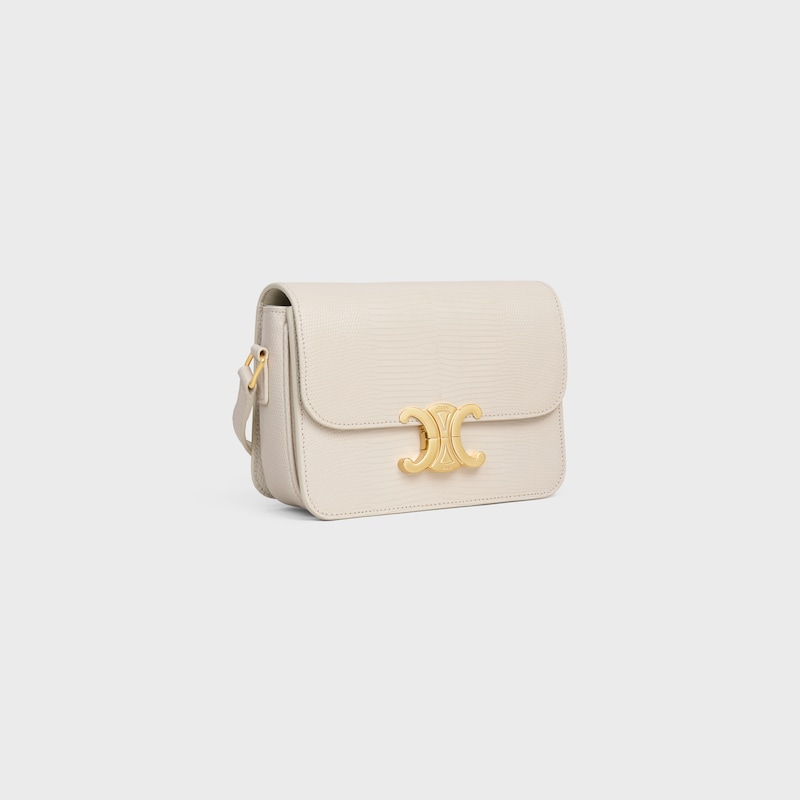 teen triomphe bag in lizard
