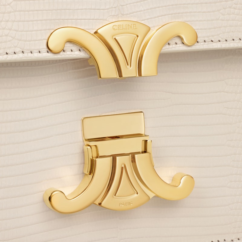 teen triomphe bag in lizard