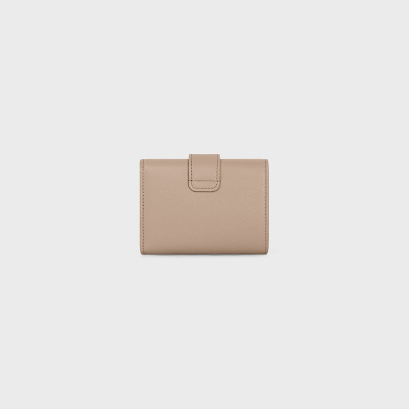 fine strap wallet nino in supple grained calfskin