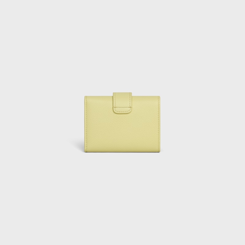 fine strap wallet nino in supple grained calfskin