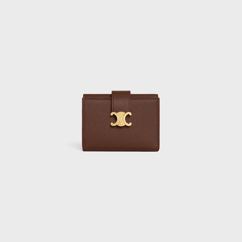 fine strap wallet nino in supple grained calfskin