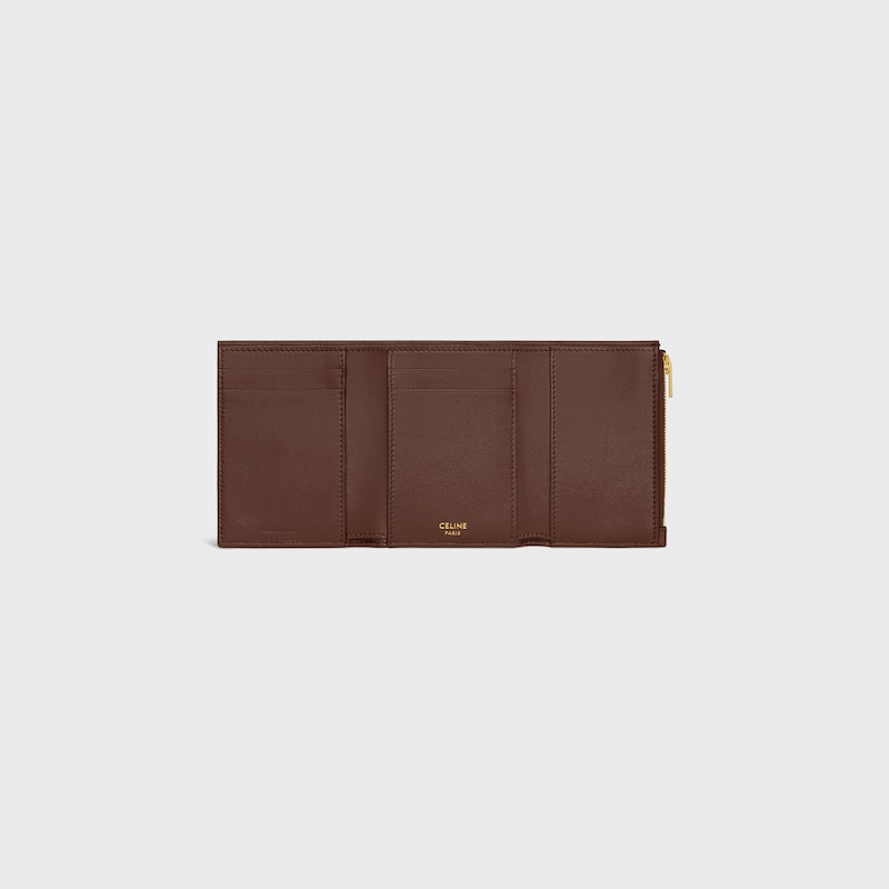 fine strap wallet nino in supple grained calfskin