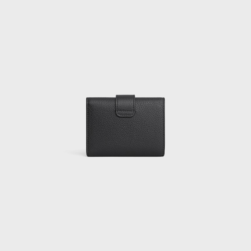 fine strap wallet nino in supple grained calfskin